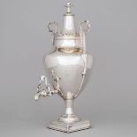 Victorian Silver Plated Tea Urn, late 19th century, height 21 in — 53.3 cm