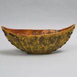 Laurie Rolland (Canadian, b.1952), Centrepiece Bowl, 2008, 8.5 x 21.1 x 9.1 in — 21.7 x 53.5 x 23 cm