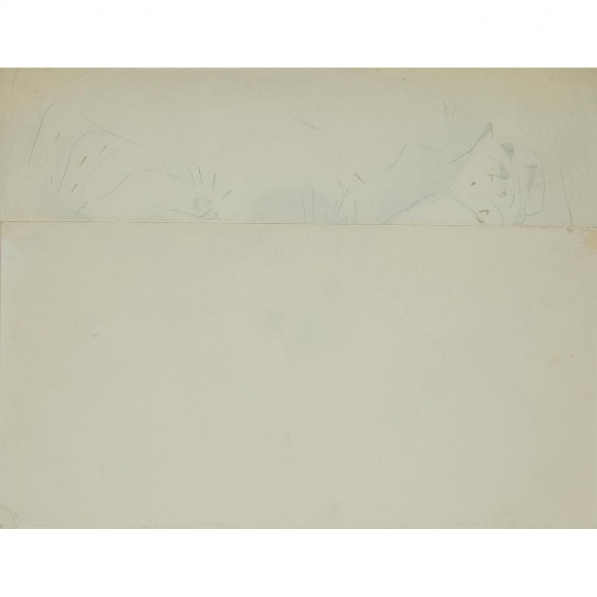 Various Artists, COLLECTION OF DRAWINGS, SOME 1956, Auguste François (Marie) Gorguet (1862-1927), Fr - Image 11 of 17