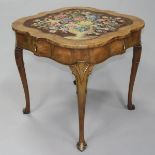 Dutch Walnut Gate Leg Games Table, 19th century, 28.5 x 14.5 x 17.25 in — 72.4 x 36.8 x 43.8 cm