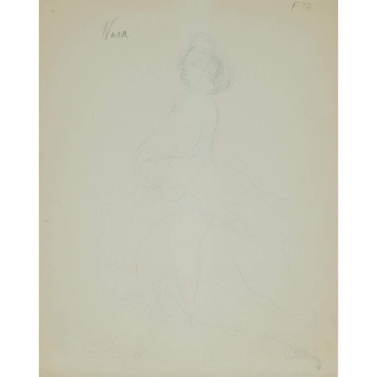 Various Artists, COLLECTION OF DRAWINGS, SOME 1956, Auguste François (Marie) Gorguet (1862-1927), Fr - Image 4 of 17