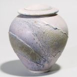 Cobie Wesseling (Canadian), Covered Jar, c.1994, height 6.9 in — 17.5 cm