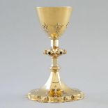 French Silver-Gilt Chalice, Charles-Frédéric Berger & Henri Nesme, Lyon, 1889-1924, height 8.9 in —