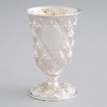 Victorian Silver Goblet, Robert Hennell III, London, 1861, height 4.4 in — 11.2 cm