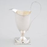 George III Silver Cream Jug, London, 1783, height 5.3 in — 13.5 cm