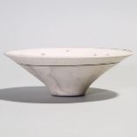 Sara Carone (Brazilian, b.1945), Raku Bowl, c.1995, height 2.6 in — 6.5 cm, diameter 7.7 in — 19.5 c