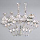 Group of North American Silver, mainly 20th century, largest height 8.1 in — 20.5 cm (27 Pieces)