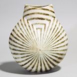 John Ward (British, b.1938), Striped Stoneware Vase, c.1993, height 10.6 in — 27 cm