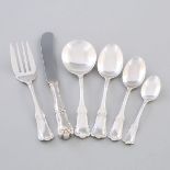 Canadian Silver ‘Francis I’ Pattern Flatware, Henry Birks & Sons, Montreal, Que., 20th century (46 P