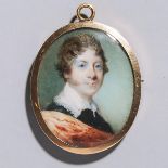 Portrait Miniature of a Gentleman, early 19th century, 2.36 x 1.74 in — 6 x 4.4 cm