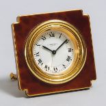 Cartier Alarm Clock, late 20th century, 3 x 3 in — 7.6 x 7.6 cm