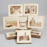 Approximately 130 Didactic Photographs of Europe, mid-late 19th century, each 10.8 x 13.75 in — 27