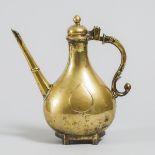 Mughal North Indian Bronze Aftaba (Water Ewer), 18th century, height 12 in — 30.5 cm