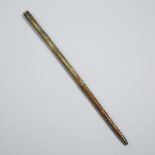 English Telescopic System Cane, 19th/early 20th century, length 35 in — 88.9 cm