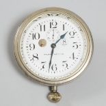 Waltham Watch Company Automobile Clock, 1915, diameter 4.25 in — 10.8 cm
