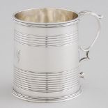 William IV Silver Small Mug, Charles Fox II, London, 1830, height 2.8 in — 7.2 cm