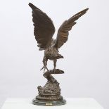 After Jules Moigniez (French, 1834-1894), EAGLE, 31 x 18.5 x 16 in — 78.7 x 47 x 40.6 cm