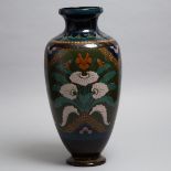 Large Arnhem Glazed Earthenware Vase, early 20th century, height 23.4 in — 59.5 cm