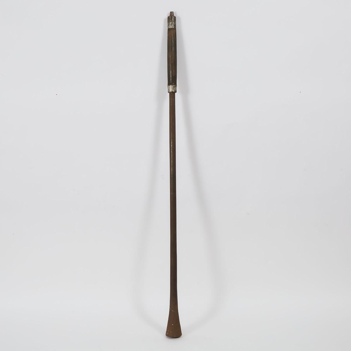 Glass Blowpipe and a Pyro Optical Pyrometer, mid 20th century, length 58 in — 147.3 cm - Image 3 of 5