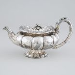 George IV Silver Teapot, John Edward Terry, London, 1828, height 6 in — 15.2 cm