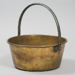 Brass Jelly Kettle, 19th century, height 13 in — 33 cm, diameter 13 in — 33 cm