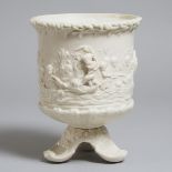 Belleek Ice Pail, late 19th century, height 10.4 in — 26.5 cm