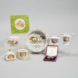 Group of George V and Mary Souvenir Wares, early 20th cetnury (8 Pieces)