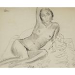 Jacob Epstein (1880-1959), ANITA, 1929, Pencil drawing on paper; signed “Epstein” upper left, titled