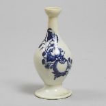 Pennington's Liverpool Small Vase, c.1780, height 4.4 in — 11.3 cm