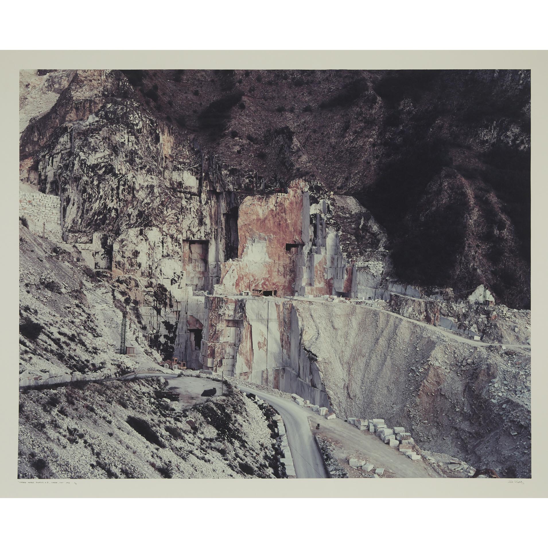 Edward Burtynsky (B.1955), CARRARA MARBLE QUARRIES #31, CARRARA, ITALY, 1993, Chromogenic colour pri