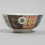 Worcester 'Old Mosaic' Japan Pattern Bowl, c.1770-75, diameter 6.7 in — 17 cm