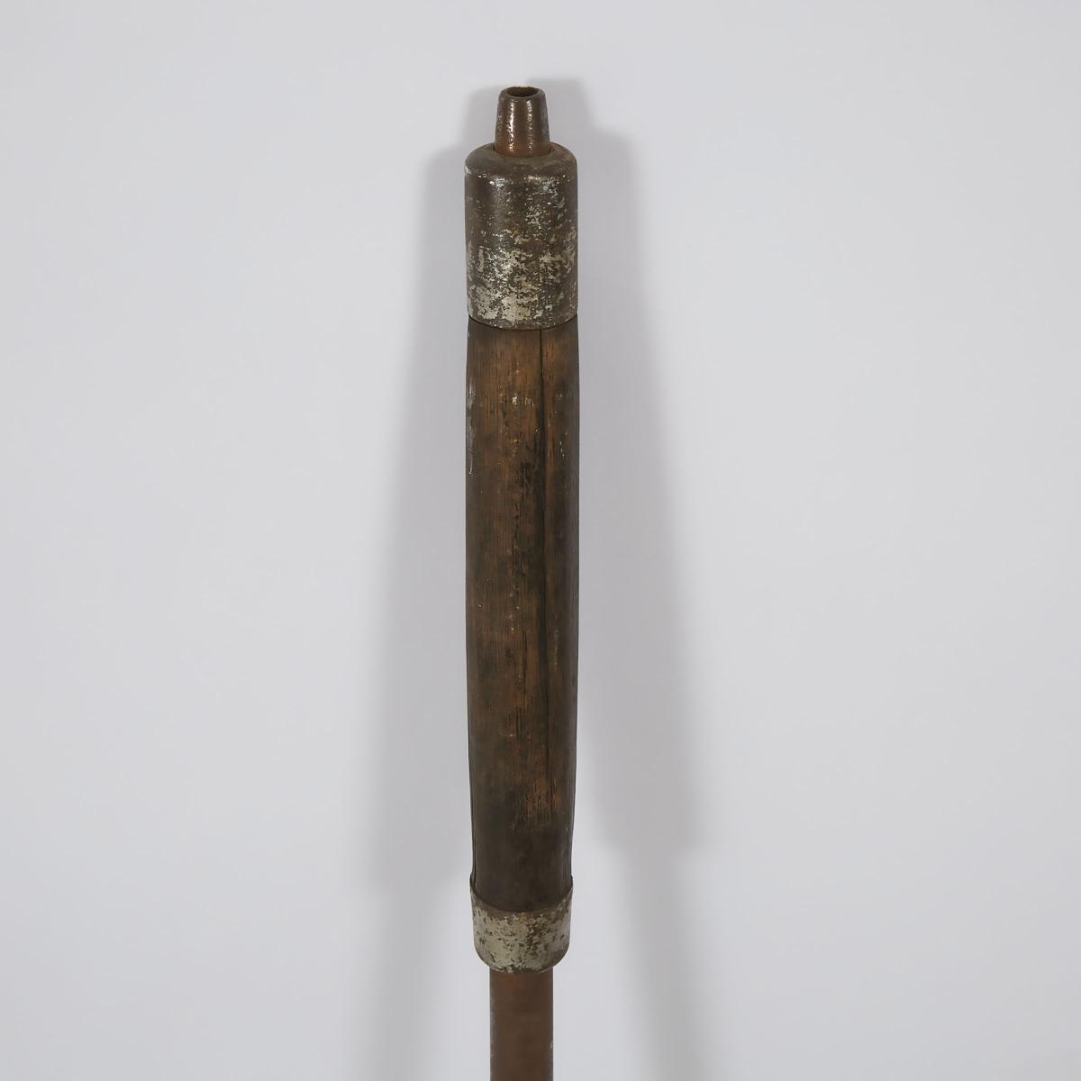 Glass Blowpipe and a Pyro Optical Pyrometer, mid 20th century, length 58 in — 147.3 cm - Image 4 of 5