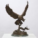 After Jules Moigniez (French, 1834-1894), OWL, 33 x 22 in — 83.8 x 55.9 cm