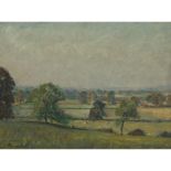 Reginald Grange Brundrit (1883–1960), THE VALE AT MASHAM, Oil on canvas; signed "Brundrit" lower lef