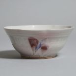 Kayo O'Young (Canadian, b.1950), Grey Glazed Bowl, 2001, height 3.1 in — 8 cm, diameter 7.7 in — 19.