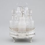 George III Silver Cruet Frame, Robert Hennell I, London, 1792, height 9.1 in — 23 cm