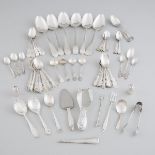 Group of Georgian and Later English and North American Silver, late 18th-20th century (60 Pieces)