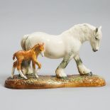 'Pride of the Shires', Royal Doulton Figure Group, W.M. Chance, HN 2523, 20th century, height 9.4 in