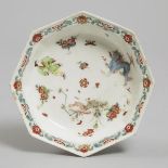 Bow Kakiemon Octagonal Shallow Bowl, c.1755, diameter 8.3 in — 21 cm