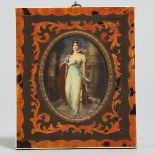 Portrait Miniature of Louise of Mecklenburg-Strelitz, Queen of Prussia, early 20th century, 5.5 x 4.