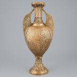 Tiffany & Co., New York, Gilt Bronze 'Alhambra' Vase, c.1900, 21 x 9.1 in — 53.4 x 23 cm