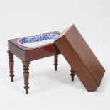 Victorian Mahogany Bidet Table, 19th century, 18.5 x 23 x 14 in — 47 x 58.4 x 35.6 cm