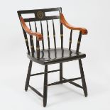 Harvard Universtiy Library Chair, 20th century, 34 x 22 x 22 in — 86.4 x 55.9 x 55.9 cm