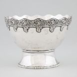 American Silver Footed Bowl, Tiffany & Co., New York, N.Y., c.1891-1902, height 5.1 in — 13 cm, diam
