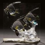 Swarovski Crystal 'Wonders of the Sea: Community', 2007, 7.5 x 7.5 in — 19 x 19 cm