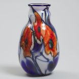 Charles Lotton (American, b.1935), 'Multi-Flora' Glass Vase, 1978, height 8.9 in — 22.5 cm