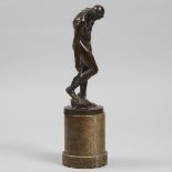 Patinated Bronze Figure of Mercury, After the Antique , 19th century, height 17.5 in — 44.5 cm