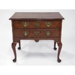 English Oak Lowboy Dresser, 18th century, 28 x 30 x 19 in — 71.1 x 76.2 x 48.3 cm