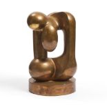 MARYON KANTAROFF, SONG OF DEBORAH, 1975, bronze, height 17.75 ins; 45.1 cms