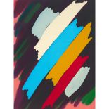 DANIEL SOLOMON, COLOUR POTPOURRI, 1977, acrylic on canvas, 47.5 ins x 35 ins; 120.7 cms x 88.9 cms